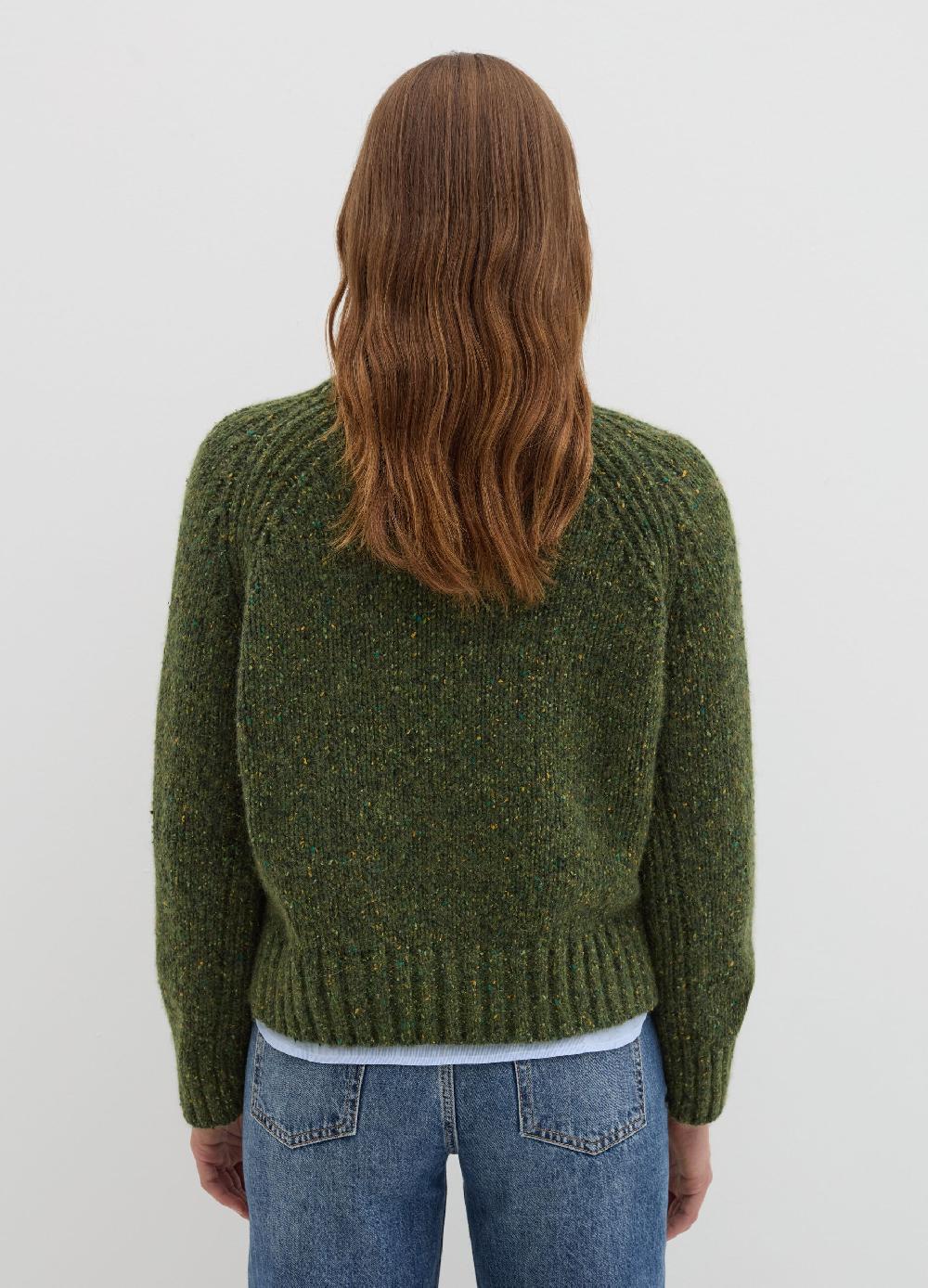 Stefanel Pullover in filato bottonato di misto seta Offerta speciale