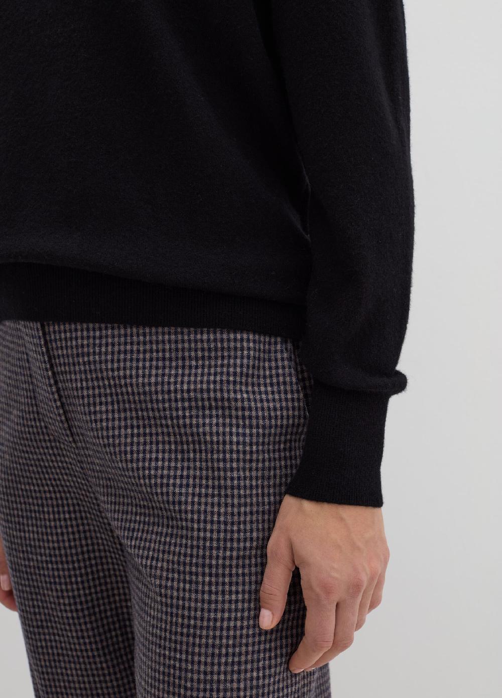 Stefanel Pullover girocollo in lana cardata Flash Sale