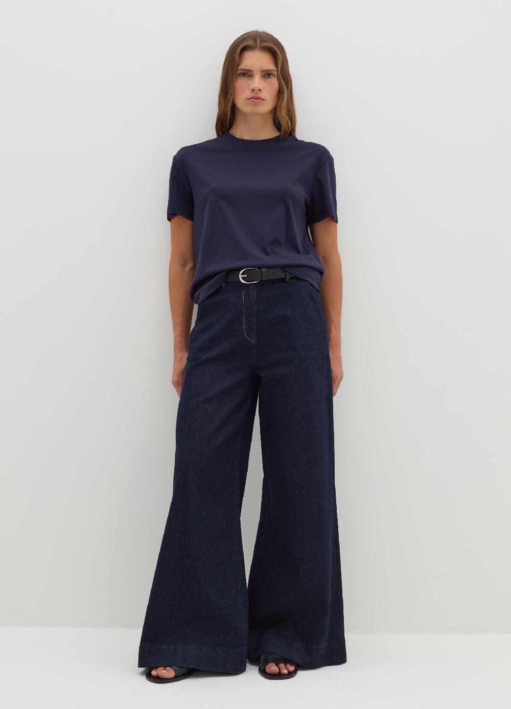 Stefanel T-shirt in jersey con scollo rotondo Cyber Monday
