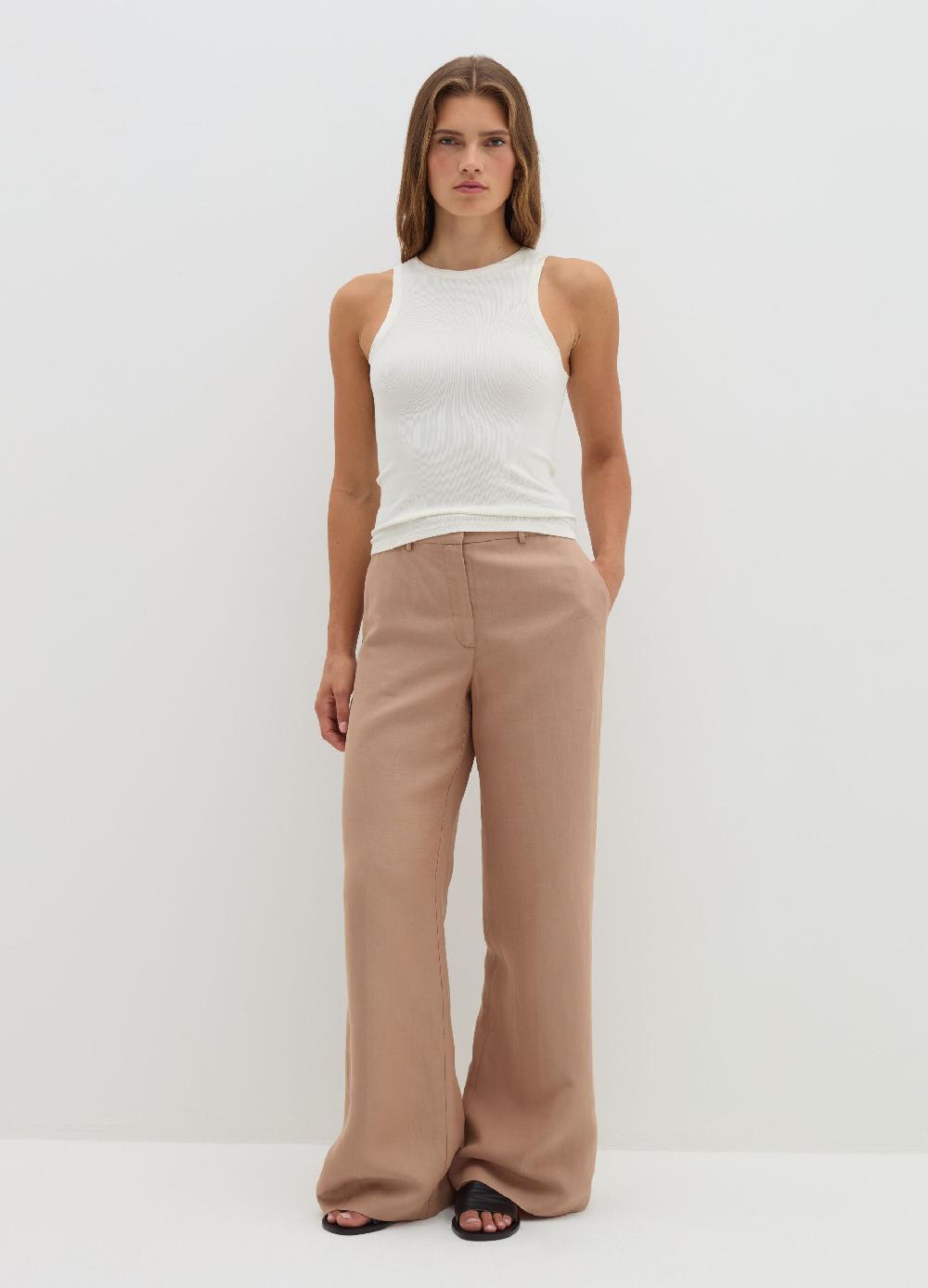Stefanel Pantalone palazzo a gamba larga