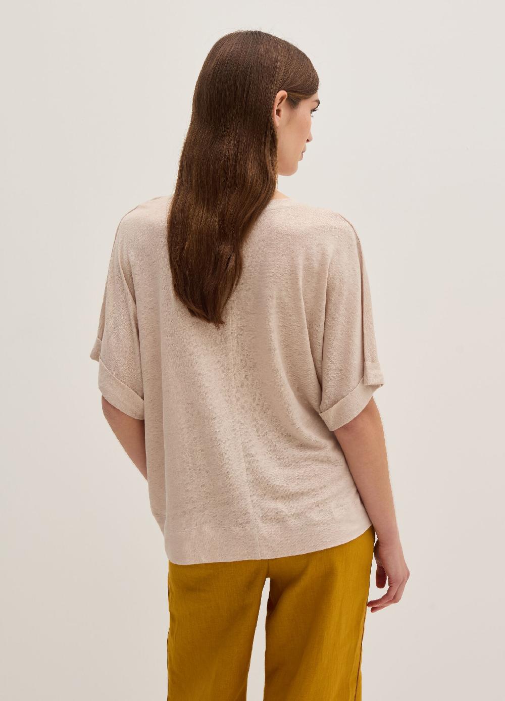 Stefanel Maglia in jersey di puro lino Bestseller