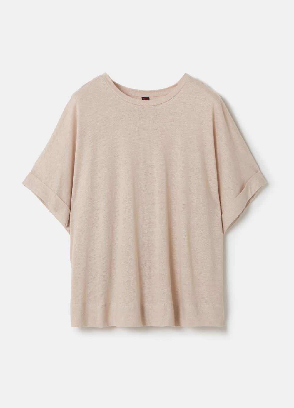 Stefanel Maglia in jersey di puro lino Bestseller