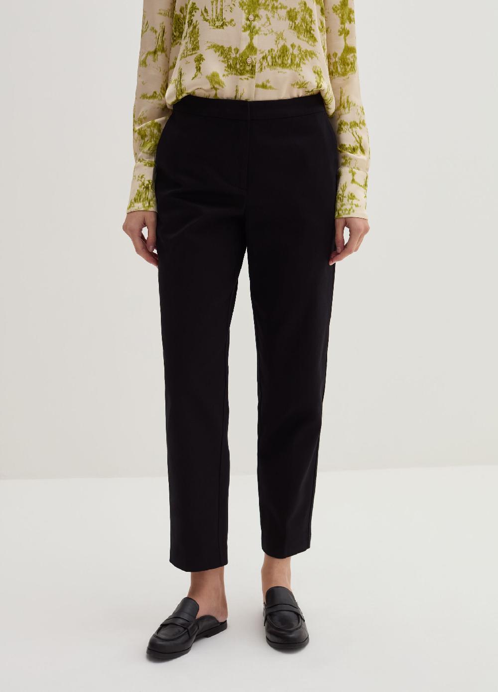 Stefanel Pantalone chino cropped in twill Super Saving Price