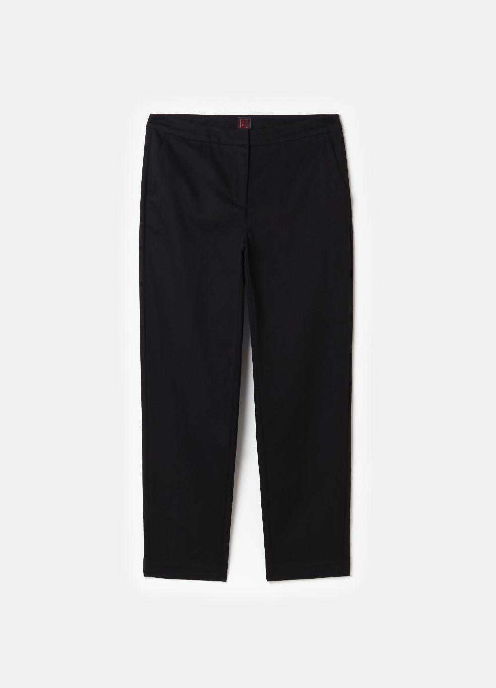 Stefanel Pantalone chino cropped in twill Super Saving Price