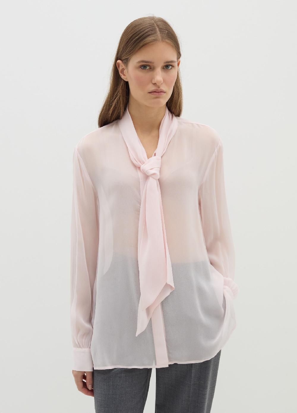 Stefanel Blusa in georgette con foulard Latest stili
