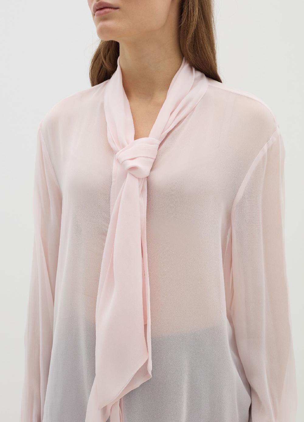 Stefanel Blusa in georgette con foulard Latest stili