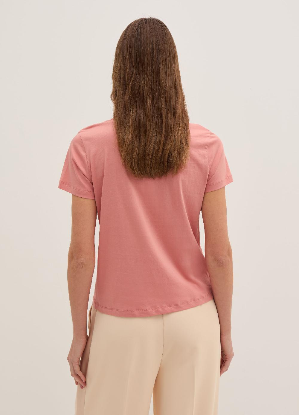 Stefanel T-shirt in jersey di cotone Supima Ultimo giorno