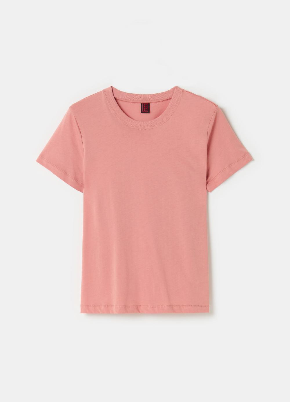 Stefanel T-shirt in jersey di cotone Supima Ultimo giorno