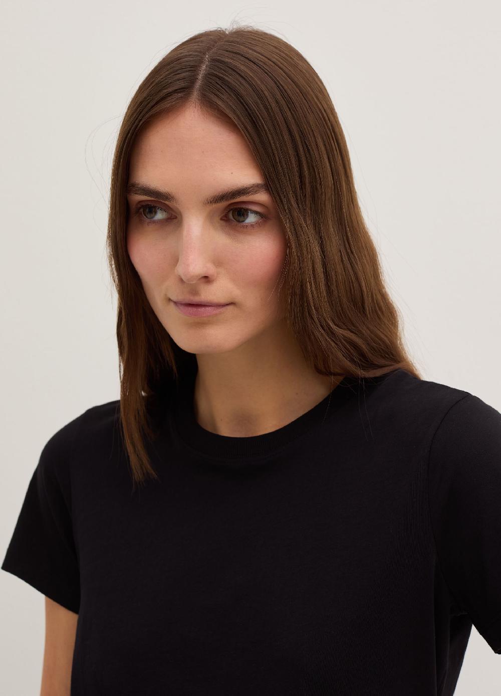 Stefanel T-shirt in jersey di cotone Supima Promozione temporanea