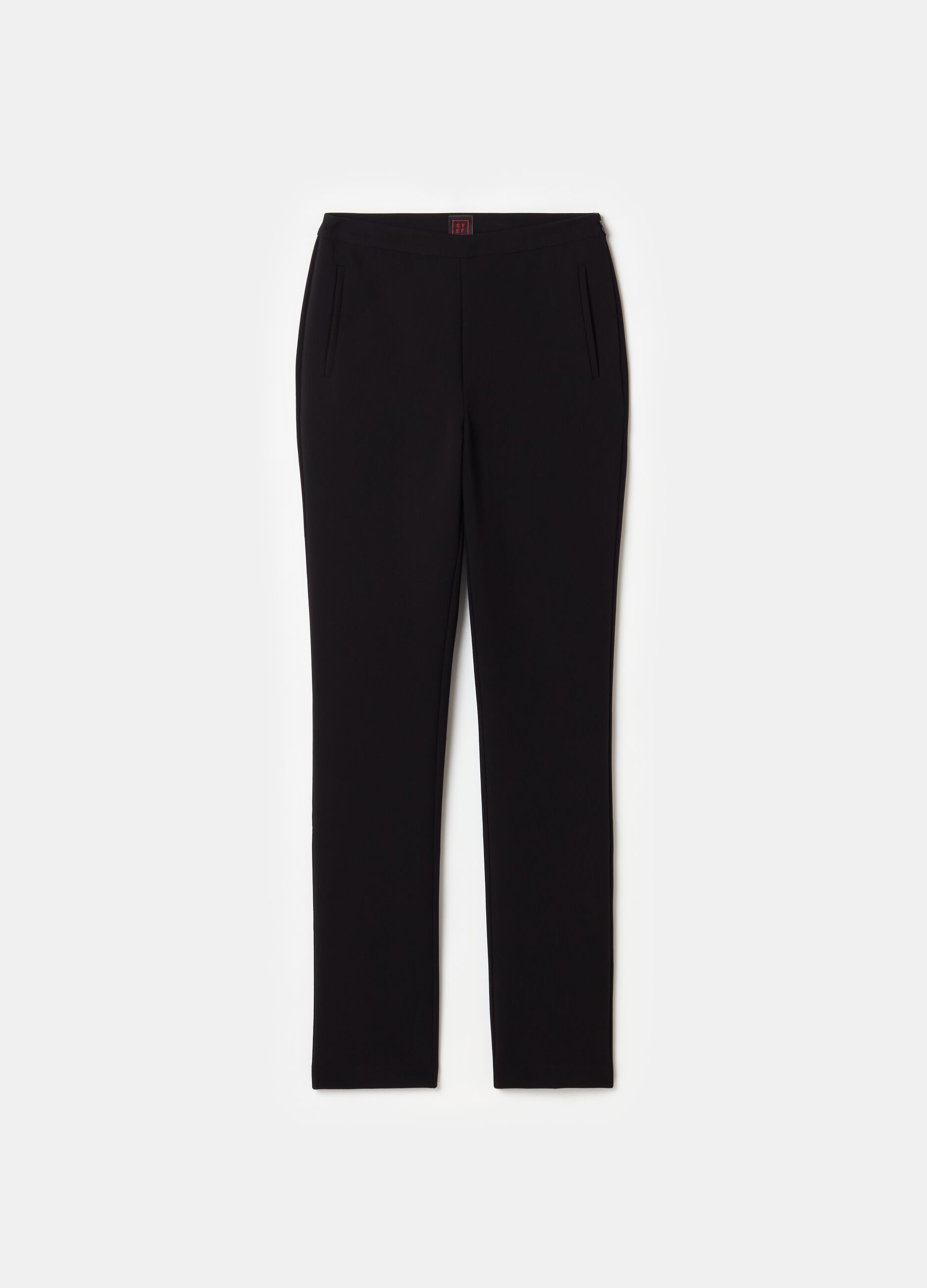 Stefanel Pantalone skinny fit in crêpe doppia Only for today