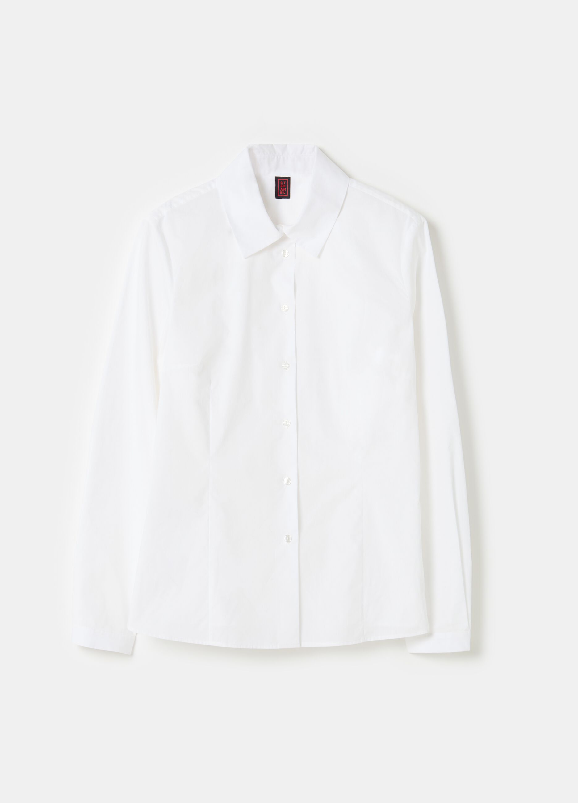 Stefanel Camicia slim fit in popeline Solo un giorno rimasto