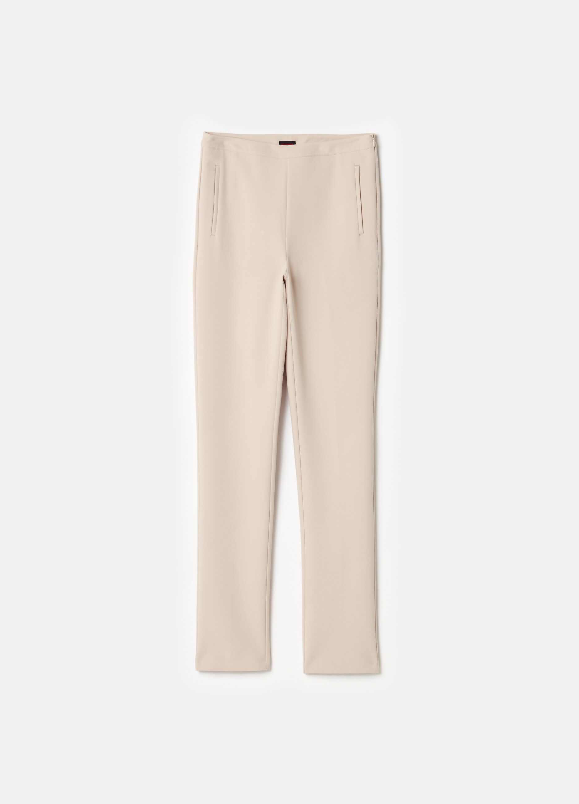 Stefanel Pantalone skinny fit in crêpe doppia Trasporto libero internazionale