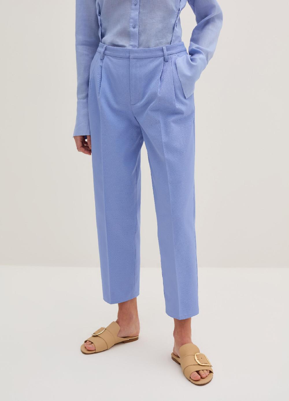 Stefanel Pantalone chino in twill stretch Black Friday Prezzi
