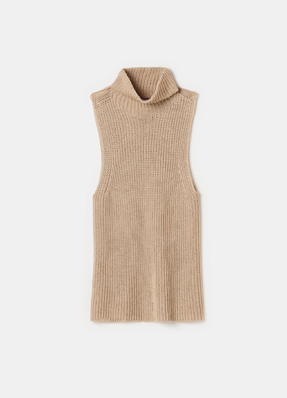 Stefanel Tank top a coste inglesi senza cuciture 50% di sconto per tempo limitato