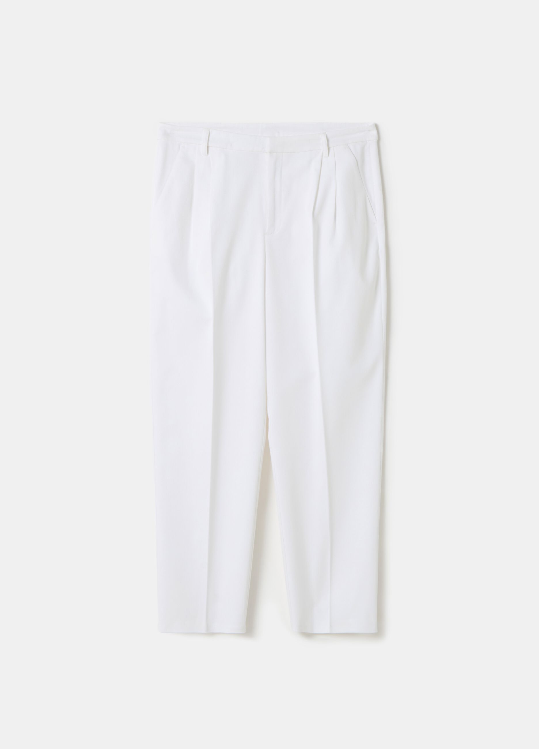 Stefanel Pantalone chino in twill stretch Nuovo