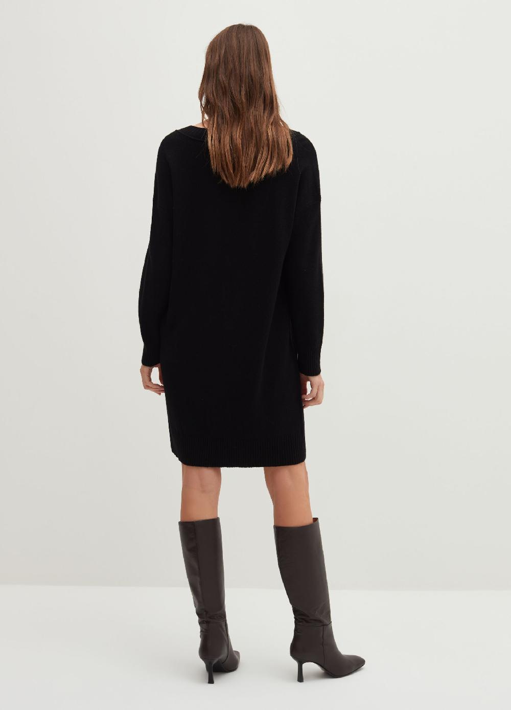 Stefanel Vestito corto in lana viscosa e cashmere Acquista Ora