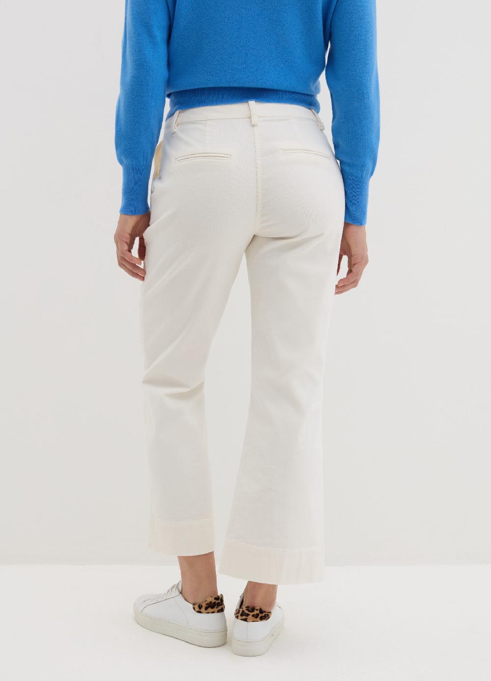 Stefanel Pantalone flare fit in corduroy Promozione Limitata