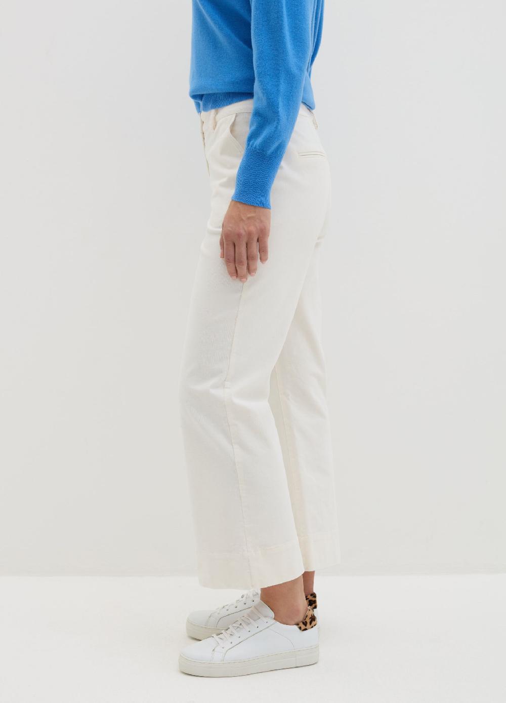 Stefanel Pantalone flare fit in corduroy Promozione Limitata