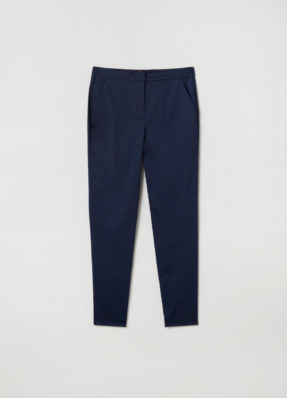 Stefanel Pantalone in cotone satin Sottocosto