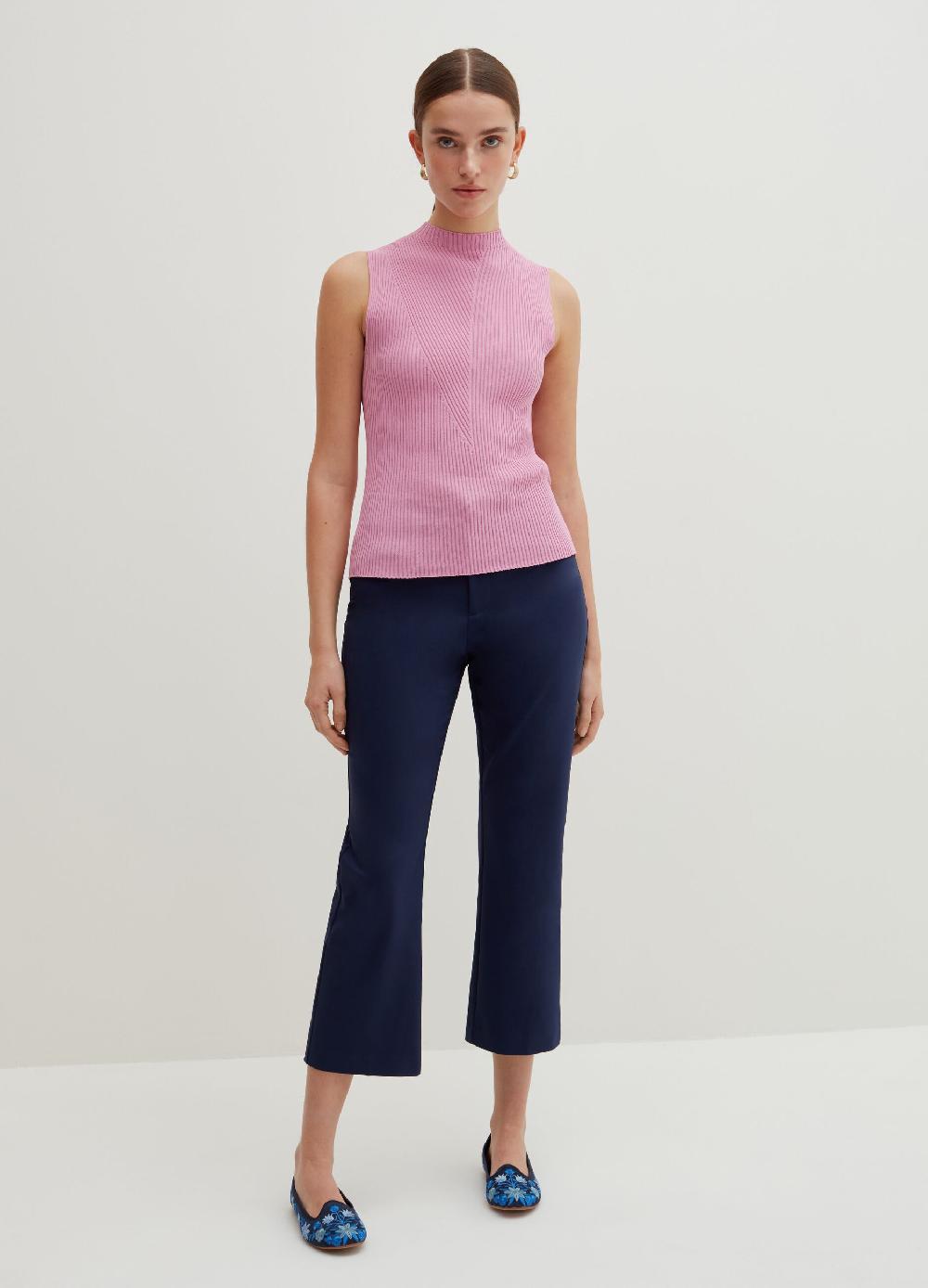 Stefanel Pantalone crop flare Presa