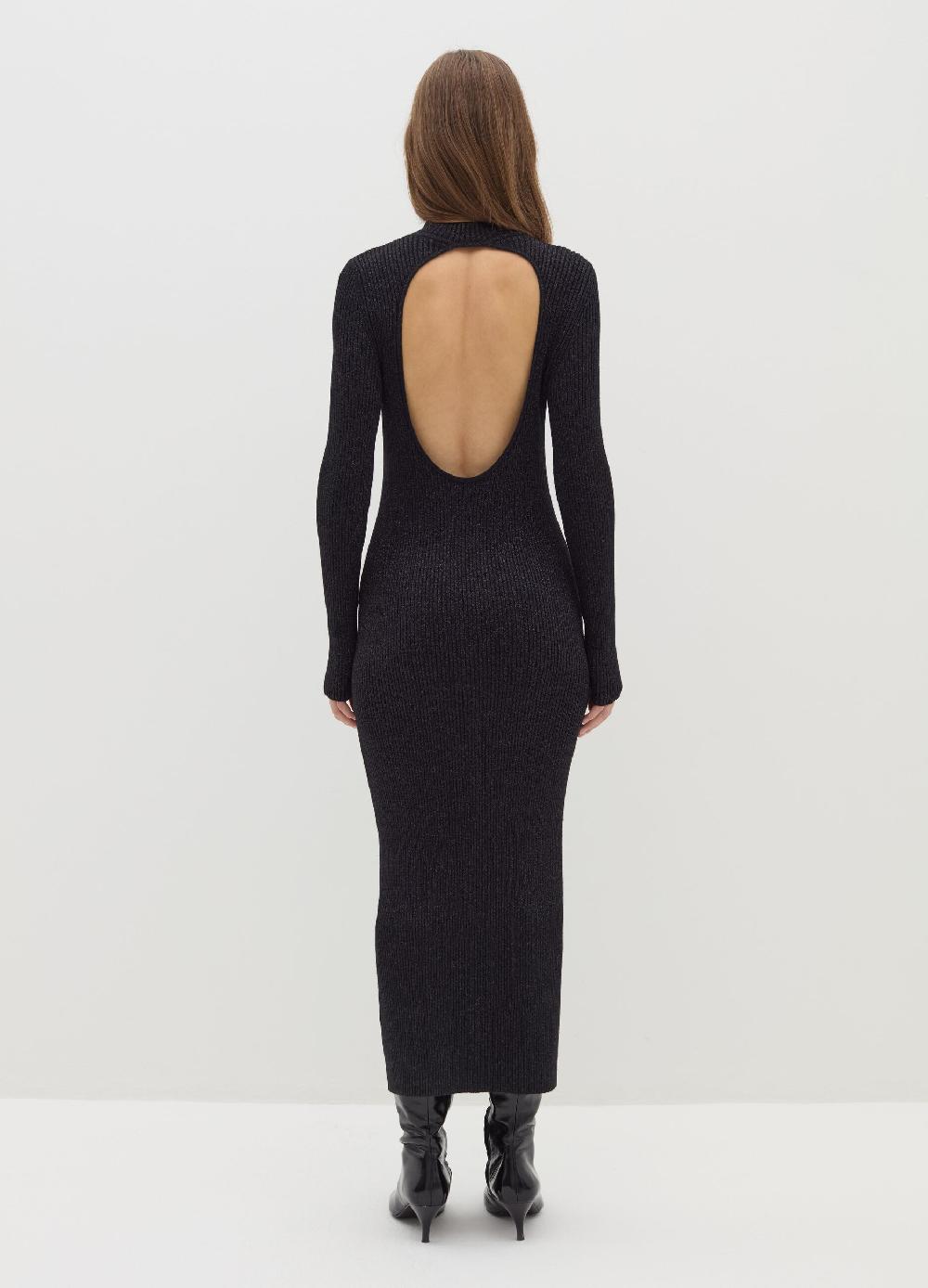 Stefanel Vestito a tubo in lurex con dettaglio cut out Offerta