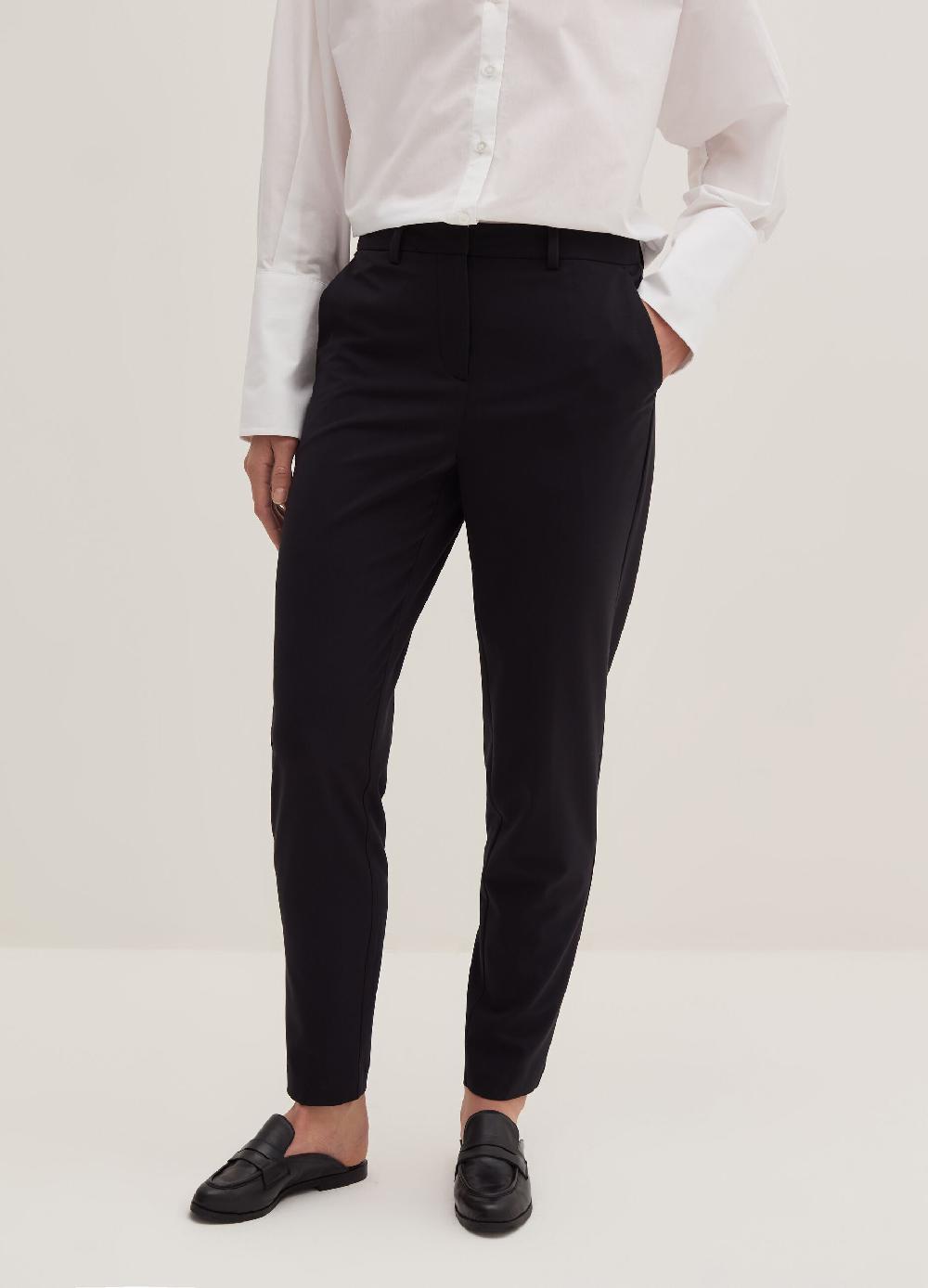 Stefanel Pantalone a sigaretta in gabardina stretch Hotsell