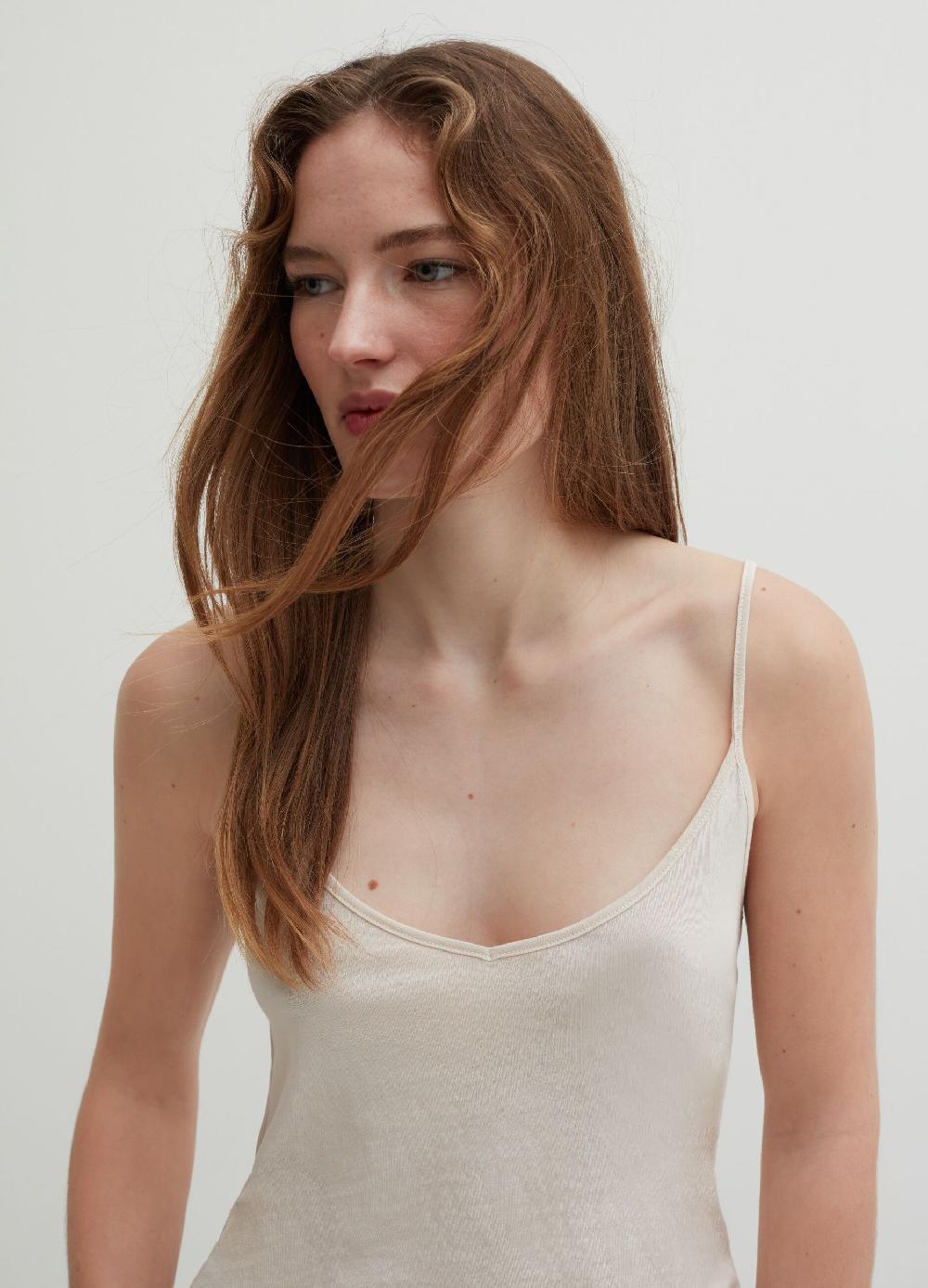 Stefanel Tank top in modal e cotone Vendita Calda