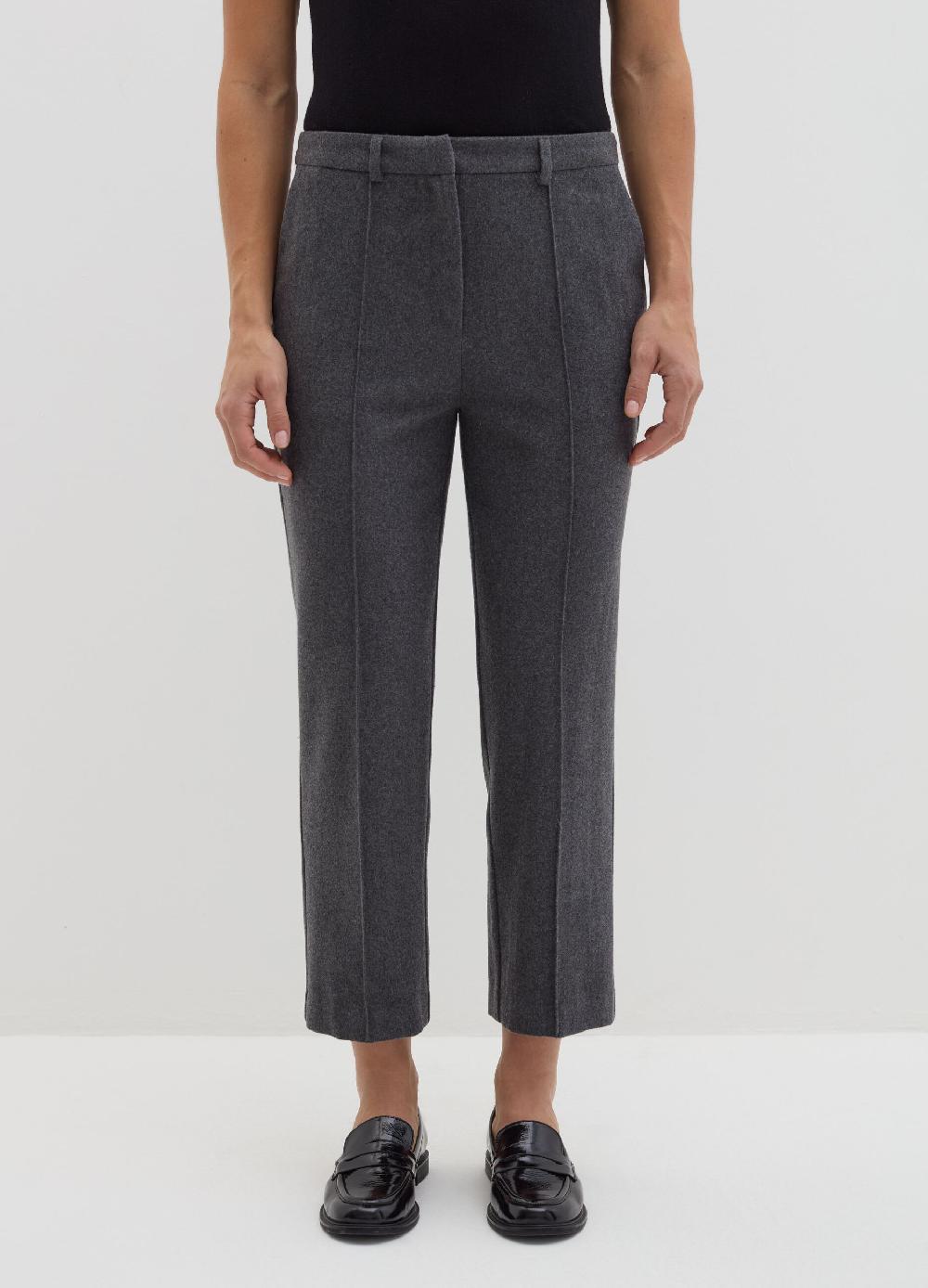 Stefanel Pantalone crop straight fit in pannetto Flash Sale