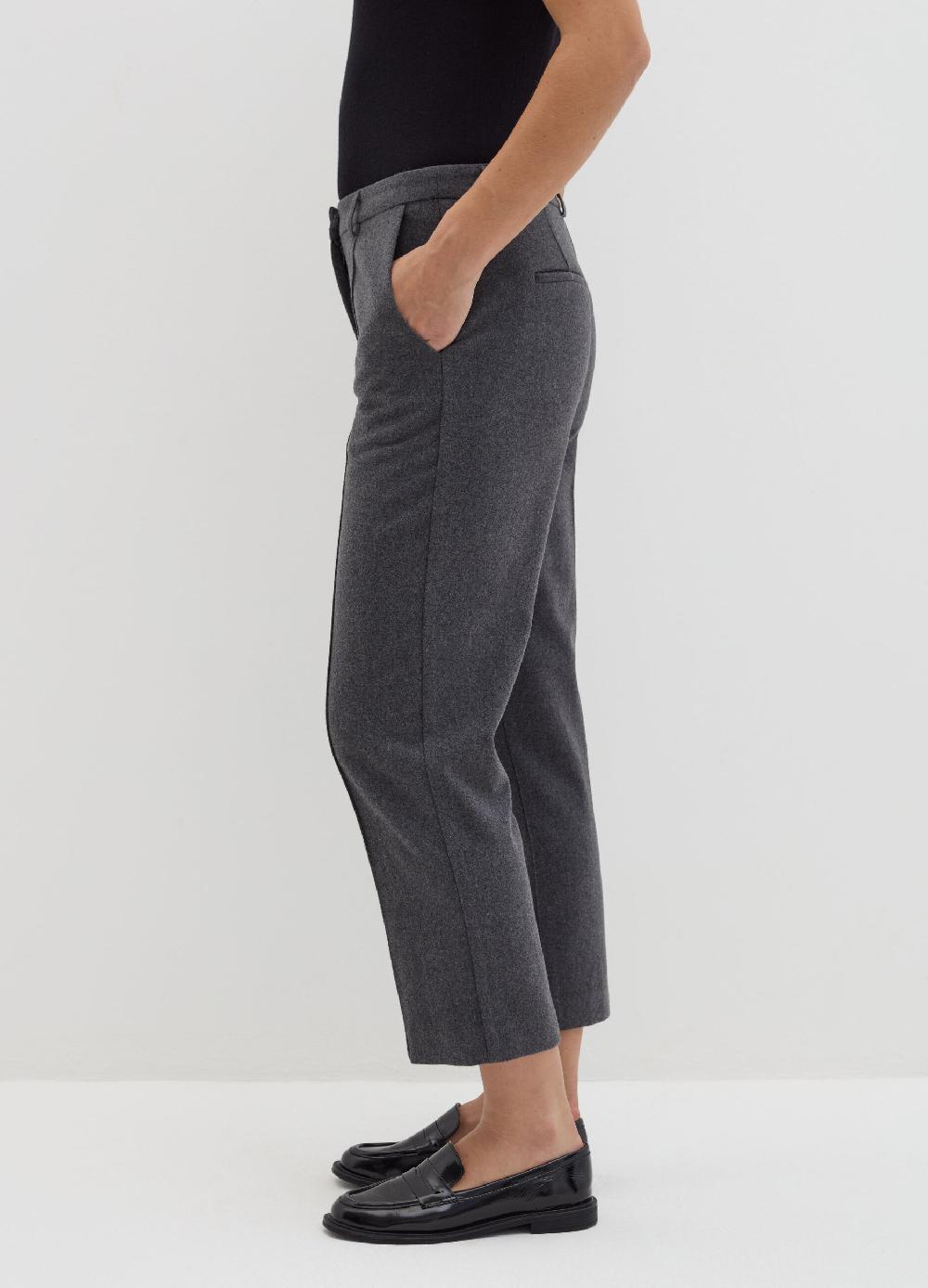 Stefanel Pantalone crop straight fit in pannetto Flash Sale