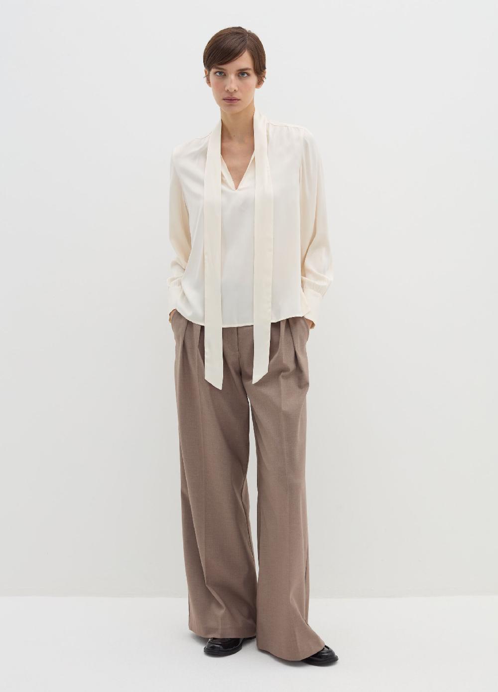 Stefanel Camicia con foulard e fiocco Black Friday