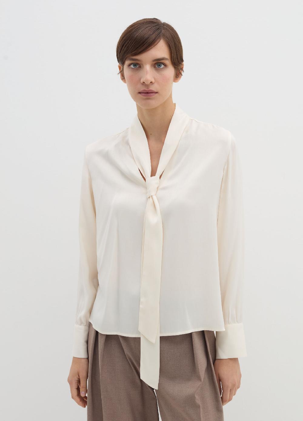 Stefanel Camicia con foulard e fiocco Black Friday