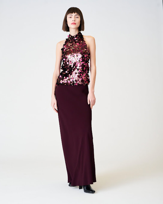 Suoli Top All'americana In Macro Paillettes Outlet