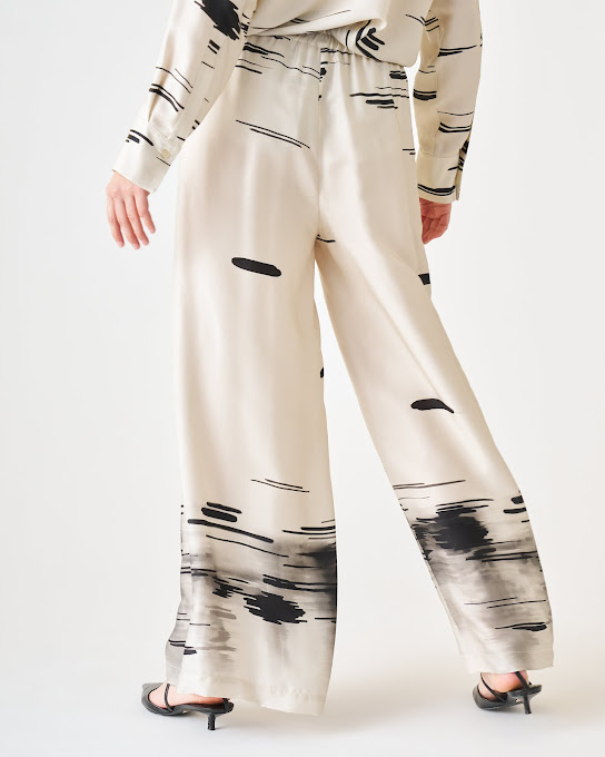 Suoli Pantalone Elastico Stampato Italy