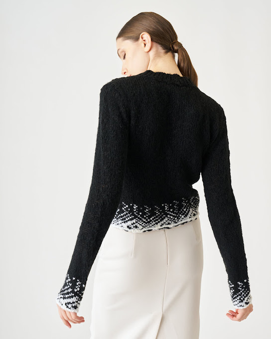 Suoli Maglia Girocollo Jacquard Vendita