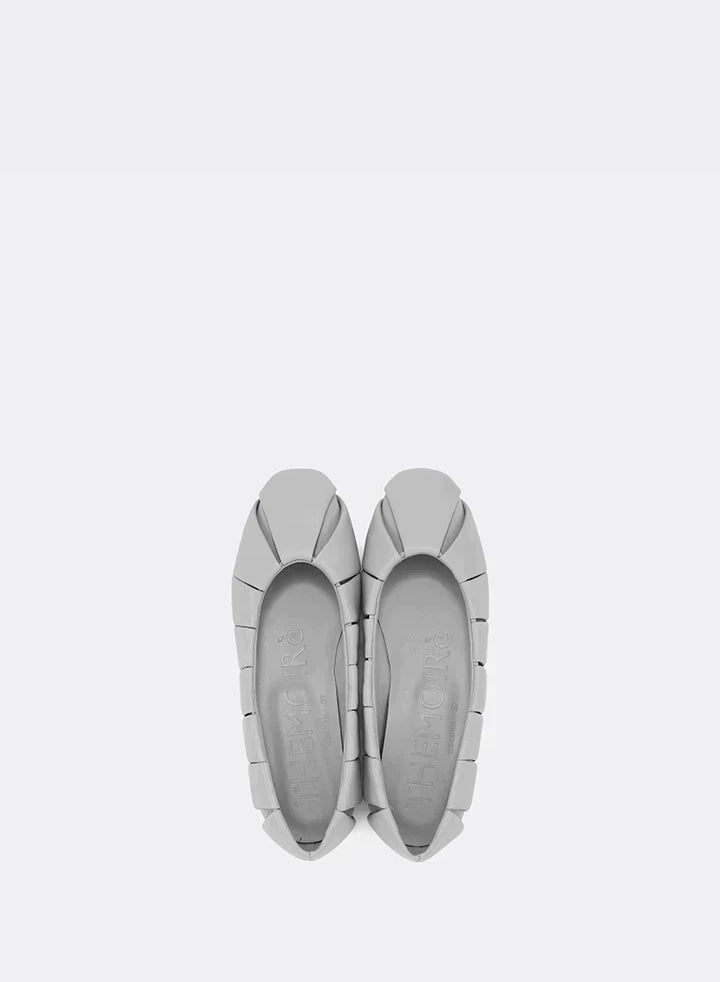 Themoirè ELLI CRUMPLED LAMINATED SILVER Hotsell