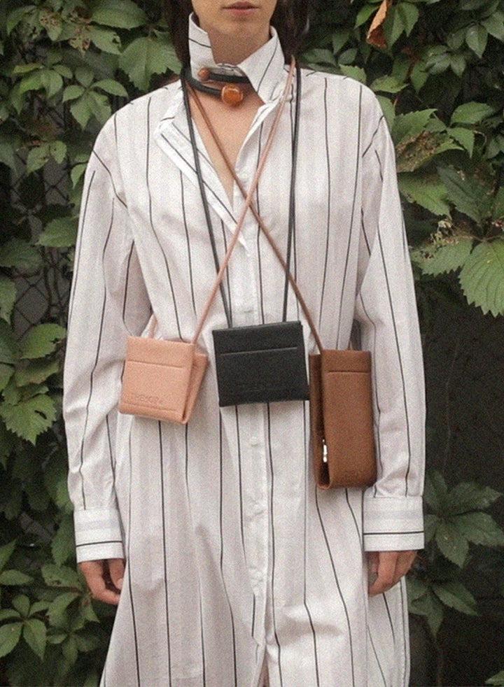 Themoirè ONDA VEGAN FABRIC BROWN Moda