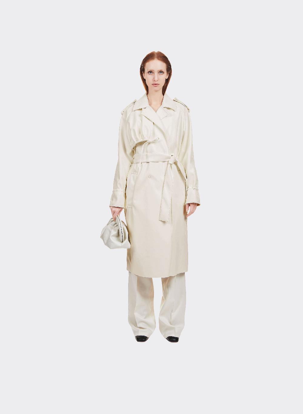 Themoirè TRENCH VEGAN MILK