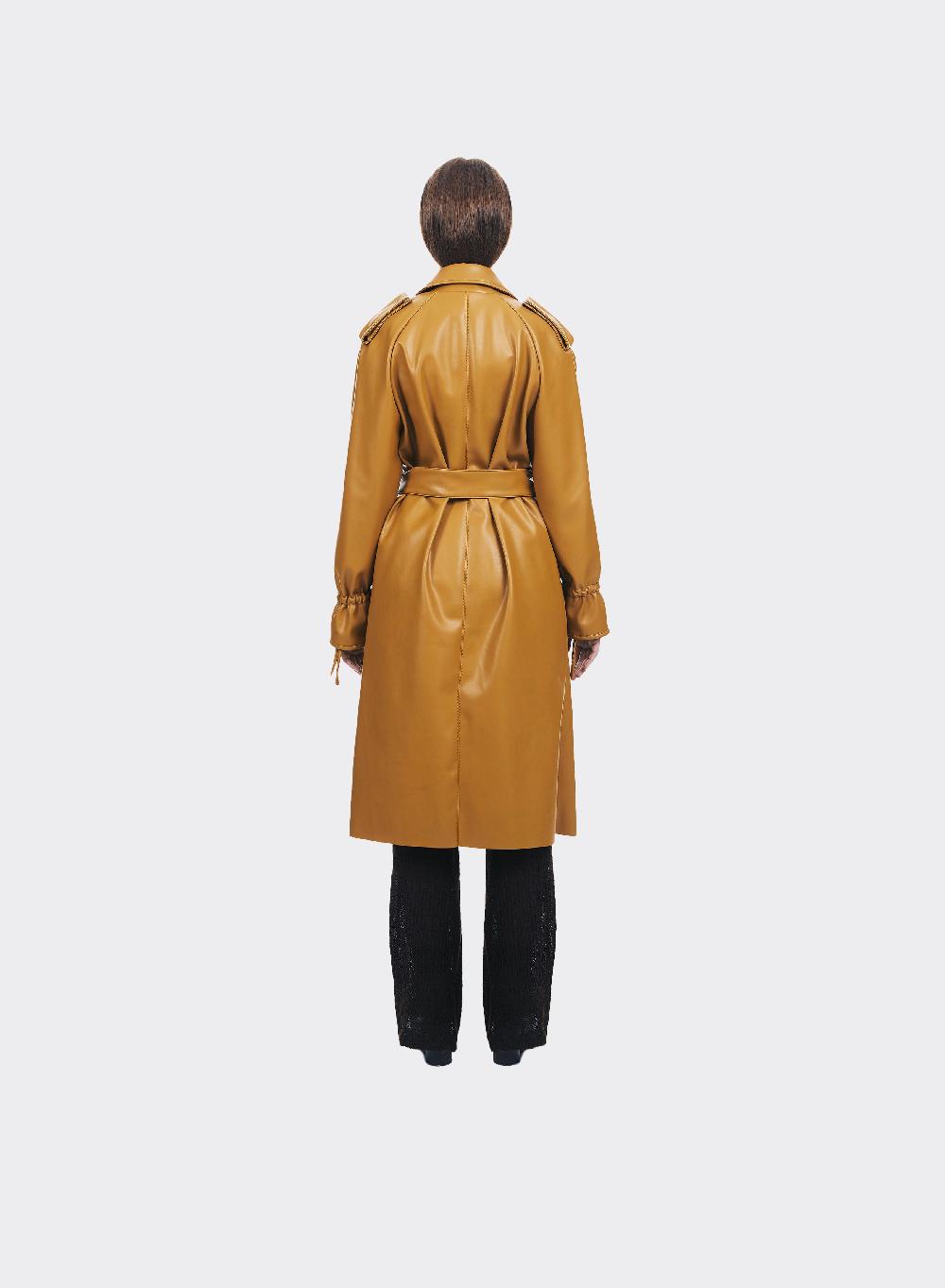 Themoirè TRENCH VEGAN OCHRE Spedizione Gratuita