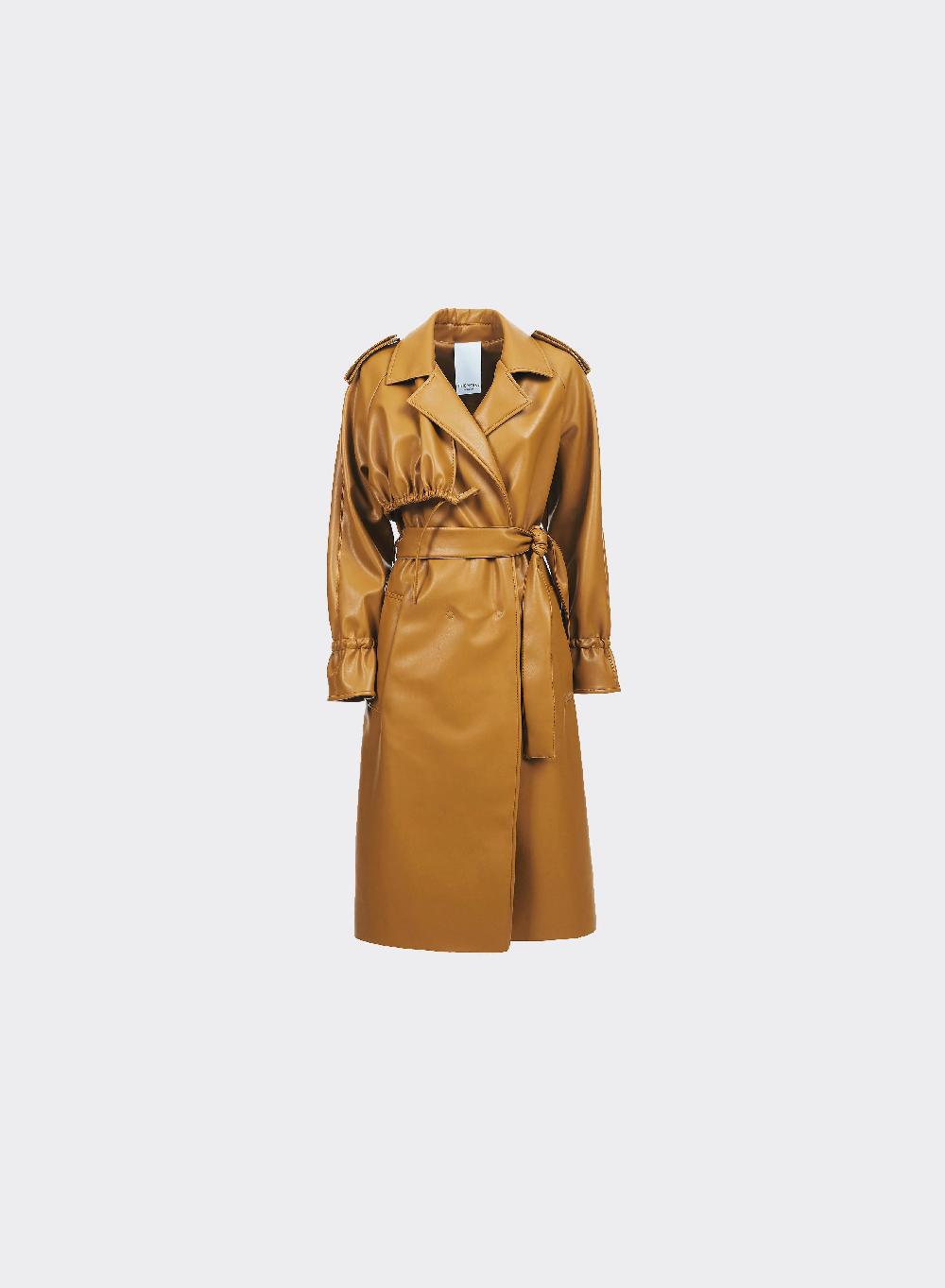 Themoirè TRENCH VEGAN OCHRE Spedizione Gratuita