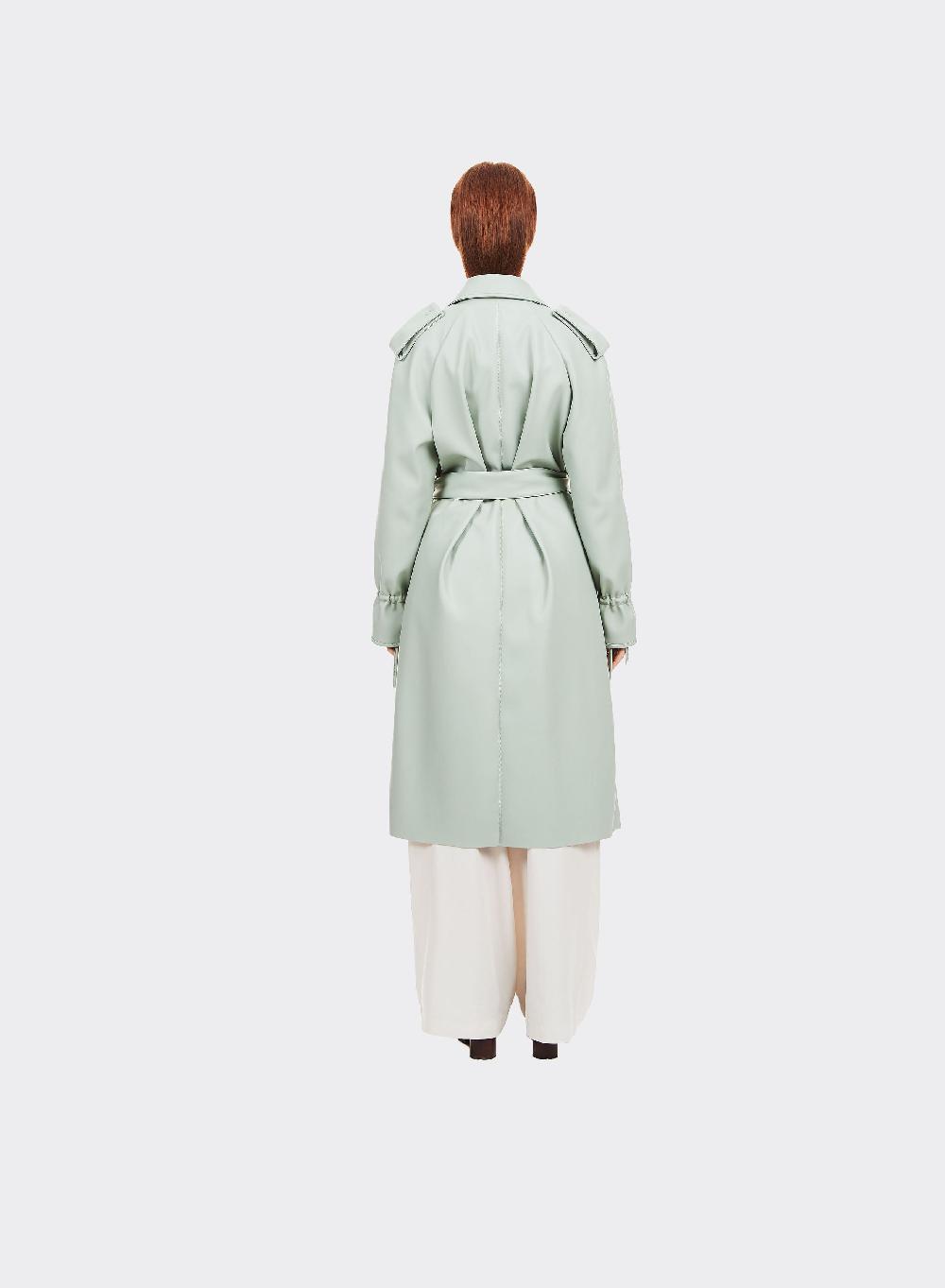 Themoirè TRENCH VEGAN MINT Consegna Veloce