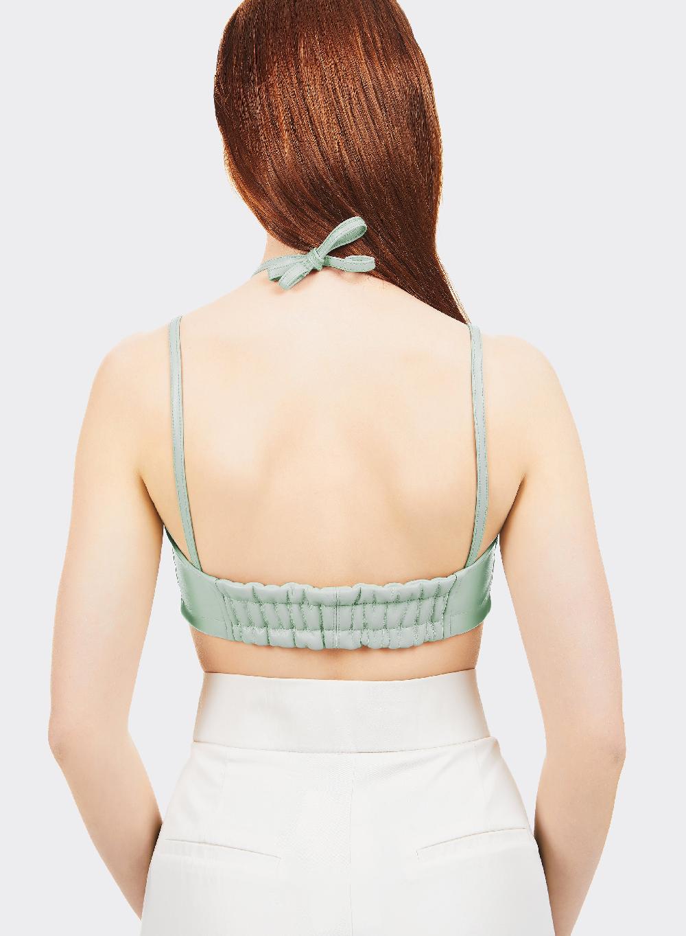 Themoirè BRALETTE VEGAN FABRIC MINT Promozione Limitata