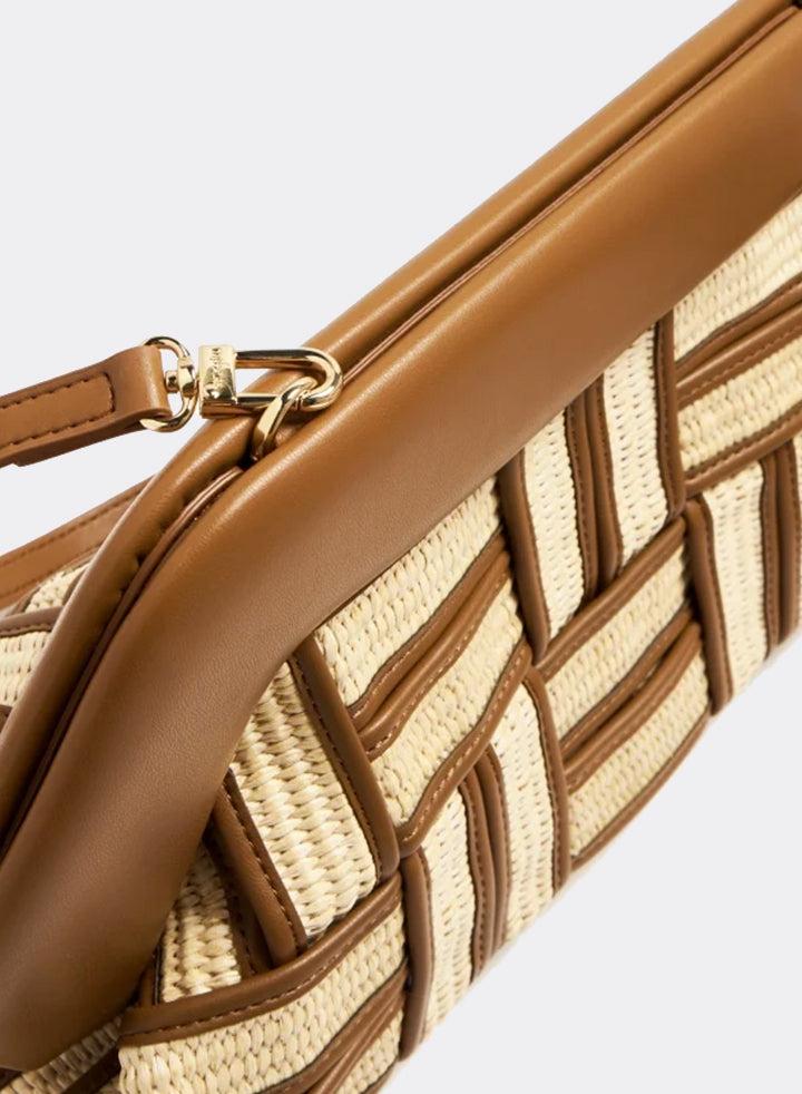 Themoirè BIOS WEAVED STRAW SHELL / CARAMEL Moda