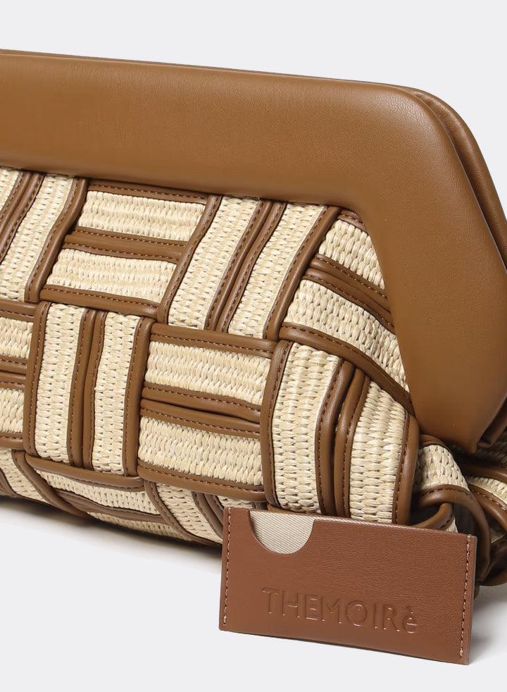 Themoirè BIOS WEAVED STRAW SHELL / CARAMEL Moda