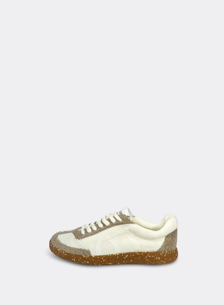 Themoirè AURA WHITE / TAUPE
