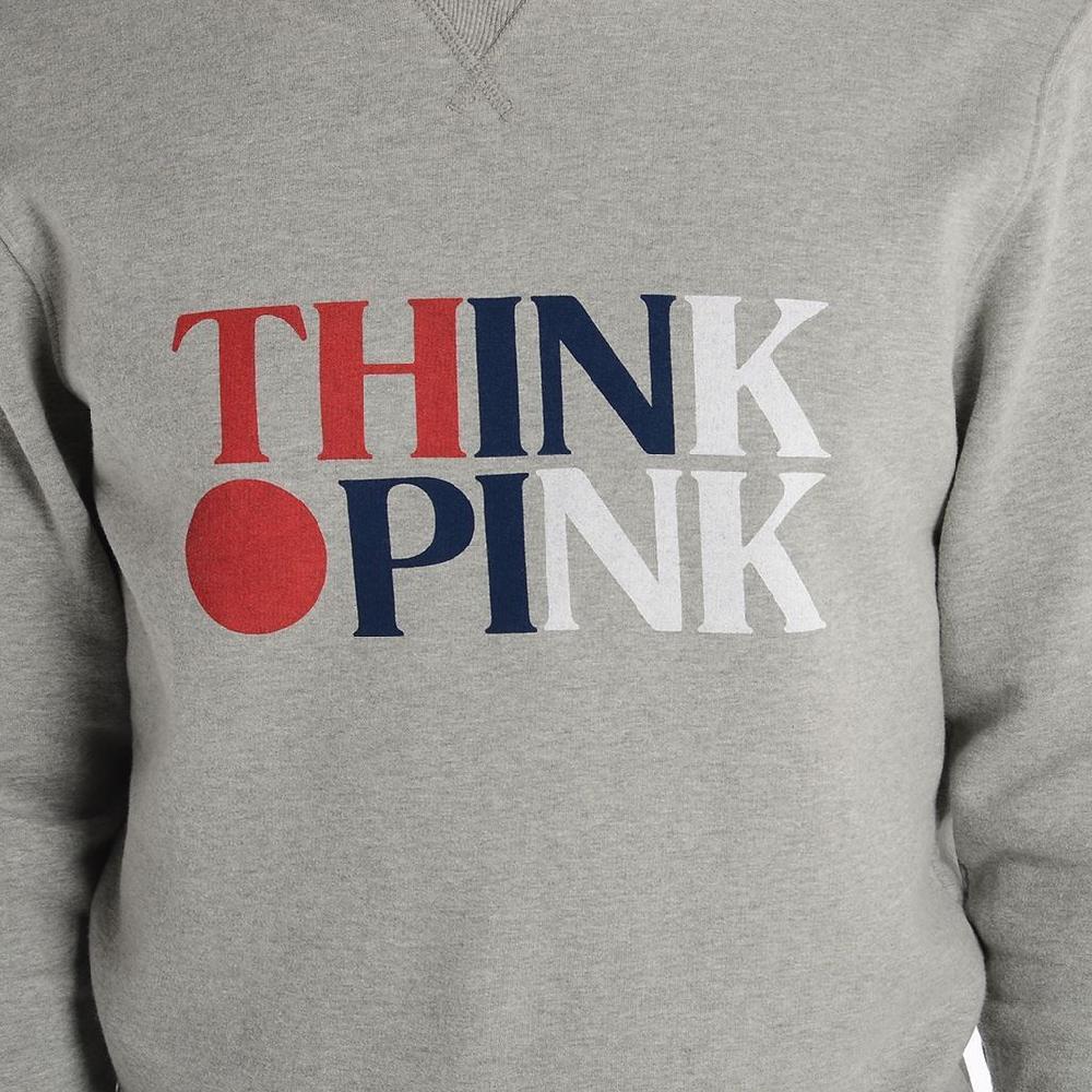 Think Pink Felpa Uomo con Cappuccio fw1812 Prezzo Ridotto