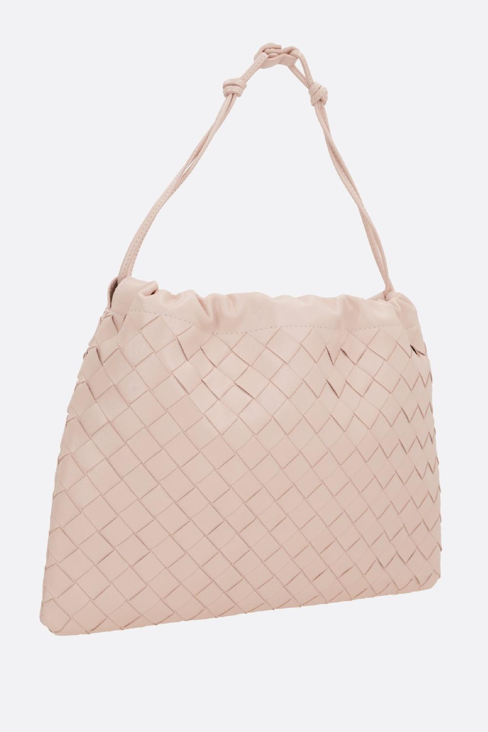 BOTTEGA VENETA borsa a spalla Dustbag media in Intrecciato 15 Offerta