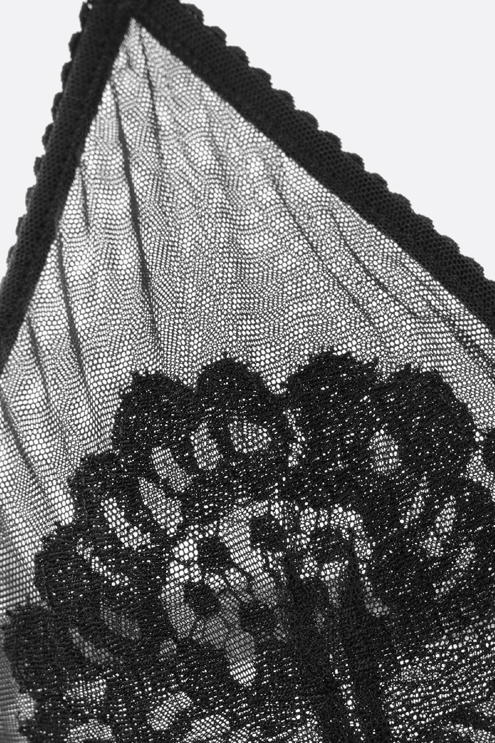 DOLCE & GABBANA reggiseno in rete con ricami Promozione