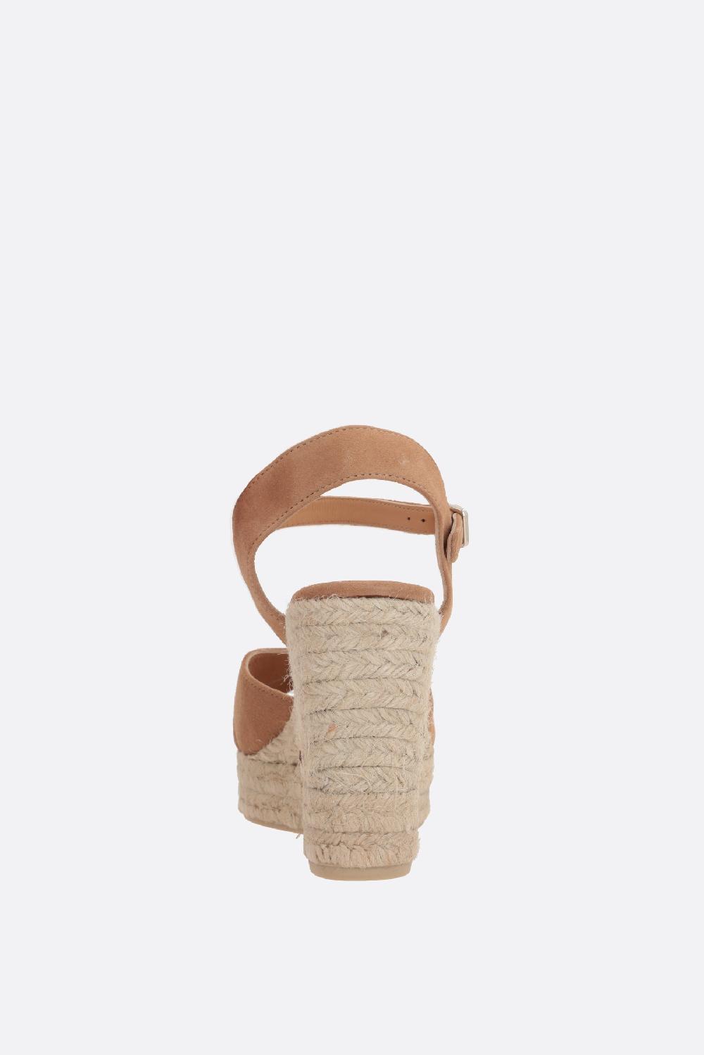 CASTANER sandalo con zeppa Blaudell in suede Shopping Online
