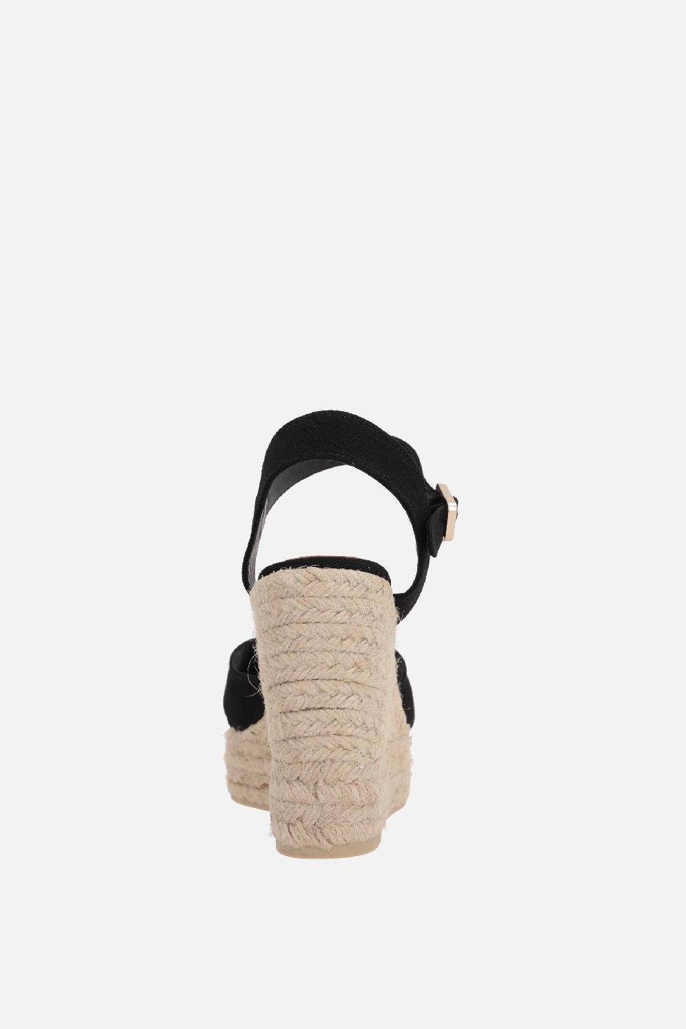 CASTANER sandalo con zeppa Blaudell in canvas Affare Del Giorno