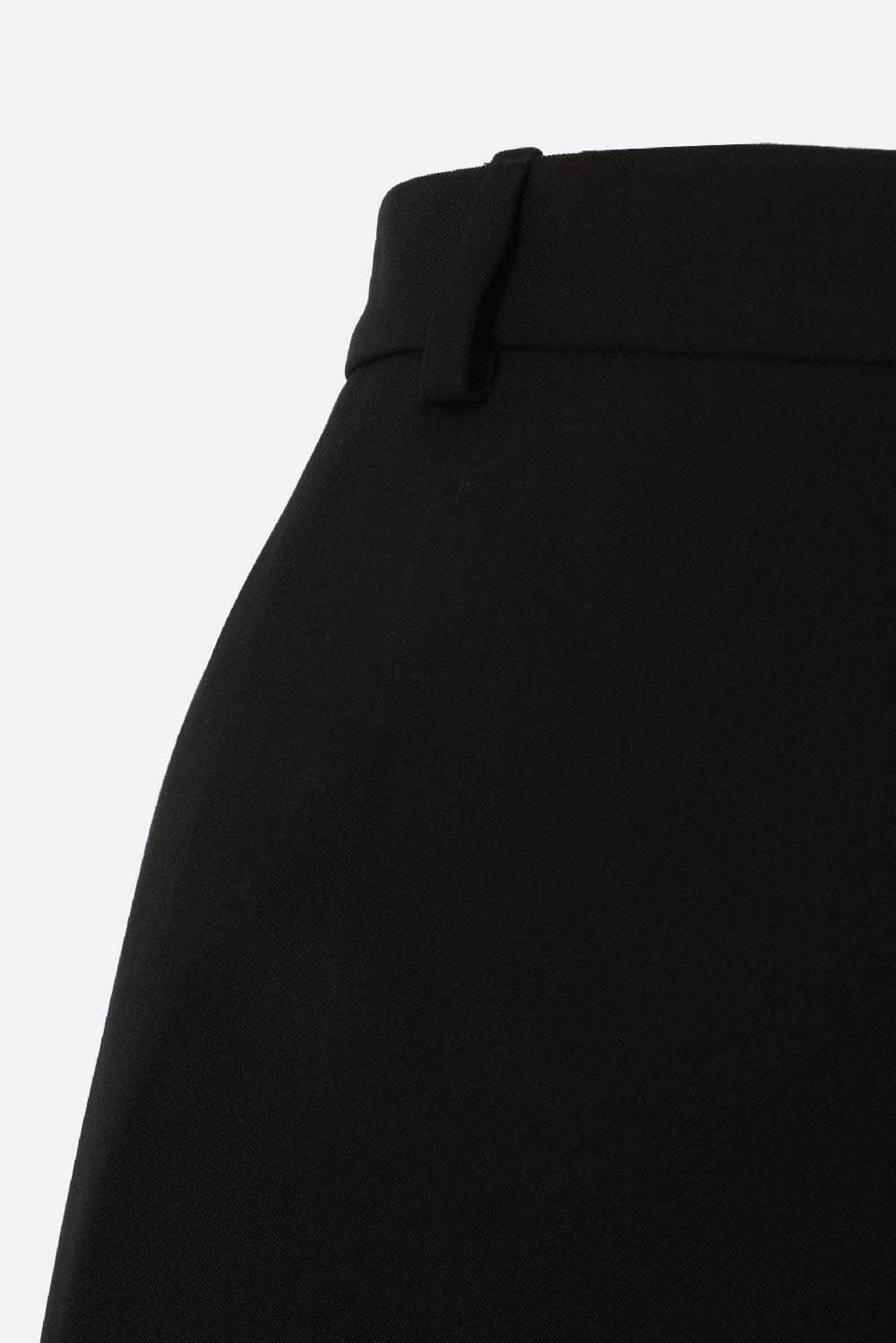 BALENCIAGA pantalone sartioriale a gamba dritta in barathea Convenienza